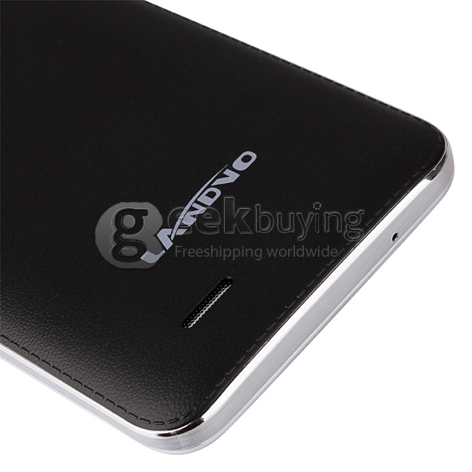Landvo L800S MTK6582 Quad Core 1.2GHz 5.0 Inch Android 4.4 OS Smartphone 1GB RAM 4GB ROM 5.0MP 3G/GPS/Air Gesture Black