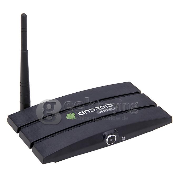 MK919S RK3188-T Quad Core 1.4GHZ Android 4.4.2 Mini TV BOX HDMI HDD Player 2G/8G Built-in 2.0MP Camera & Mic Bluetooth DLAN Miracast - Black