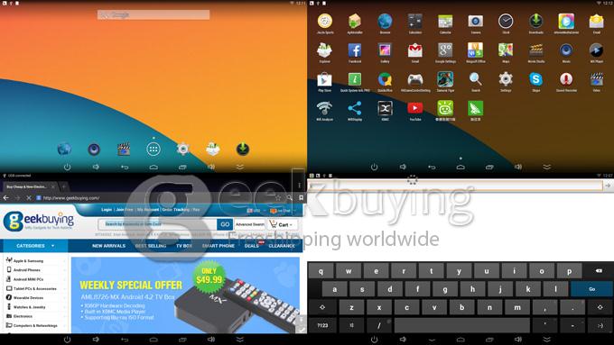 MK919S RK3188-T Quad Core 1.4GHZ Android 4.4.2 Mini TV BOX HDMI HDD Player 2G/8G Built-in 2.0MP Camera & Mic Bluetooth DLAN Miracast - Black