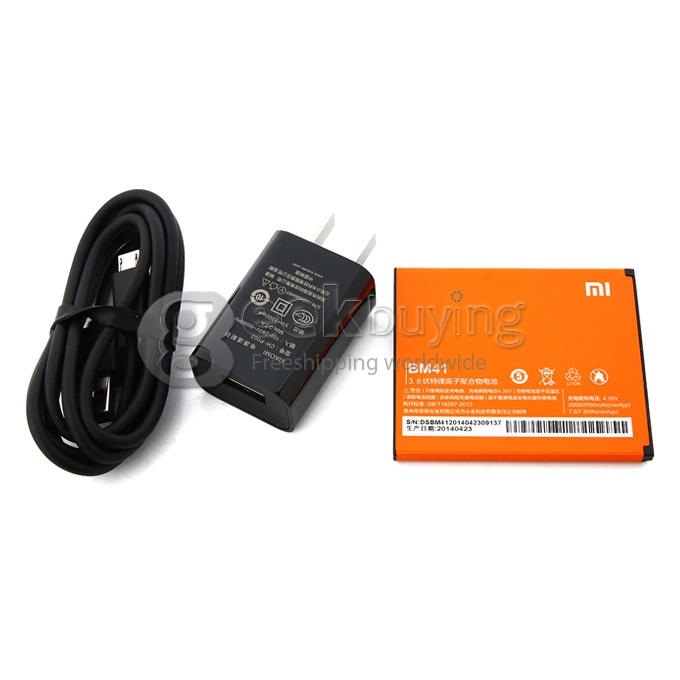 Xiaomi Redmi 1S Qualcomm Quad Core 1.6GHz 4.7 Inch MIUI V5 OS Smartphone 1GB RAM 8GB ROM 8.0MP IPS HD OTG Gyroscope Black