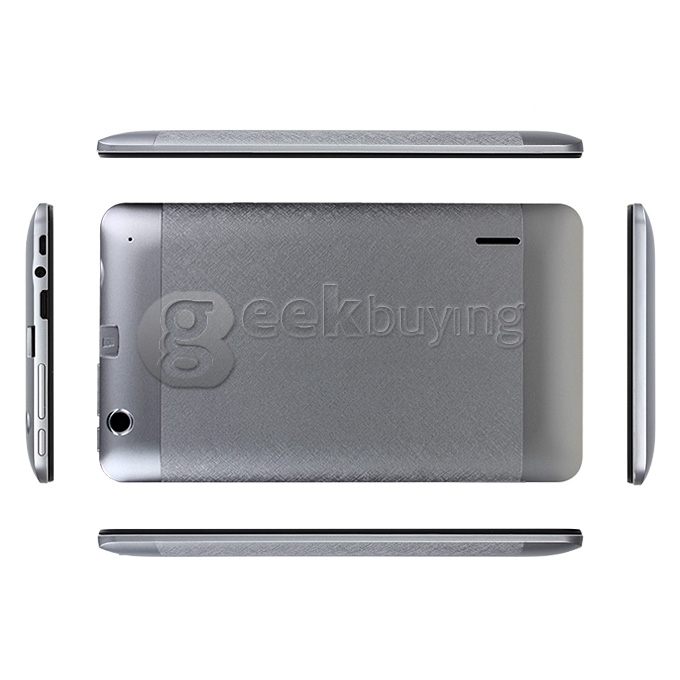 VIA V7WM8880 Cortex-A9 Dual Core 7 Inch Android 4.2 OS  Tablet PC 512MB RAM 4GB ROM  Dual Camera 1080P MID Sliver (V7 Series)