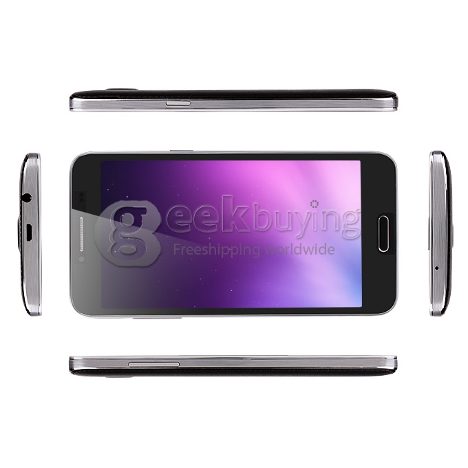 Landvo L800S MTK6582 Quad Core 1.2GHz 5.0 Inch Android 4.4 OS Smartphone 1GB RAM 4GB ROM 5.0MP 3G/GPS/Air Gesture Black