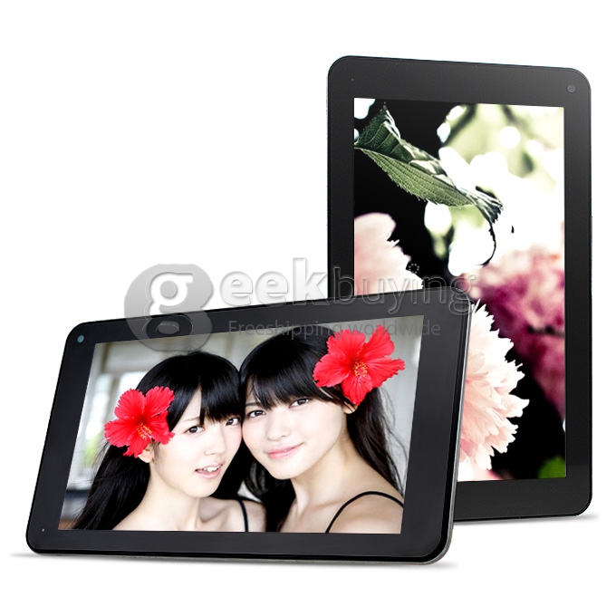 VIA V7WM8880 Cortex-A9 Dual Core 7 Inch Android 4.2 OS  Tablet PC 512MB RAM 4GB ROM  Dual Camera 1080P MID Sliver (V7 Series)
