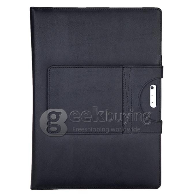 Detachable Wireless Bluetooth 3.0 Keyboard PU Leather Stand Cover with Touchpad Auto-Sleep for Microsoft Surface Pro 3