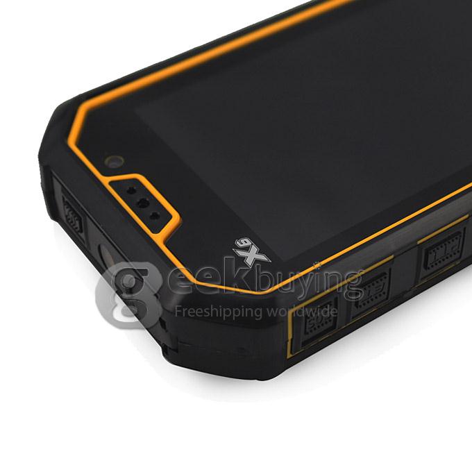 Runbo X6 MTK6589T Quad Core 1.5GHz 5Inch Android 4.2 OS Smartphone RAM 2GB+ROM 32GB 4200mAh battery GPS/SOS/Intercom phone Waterproof 