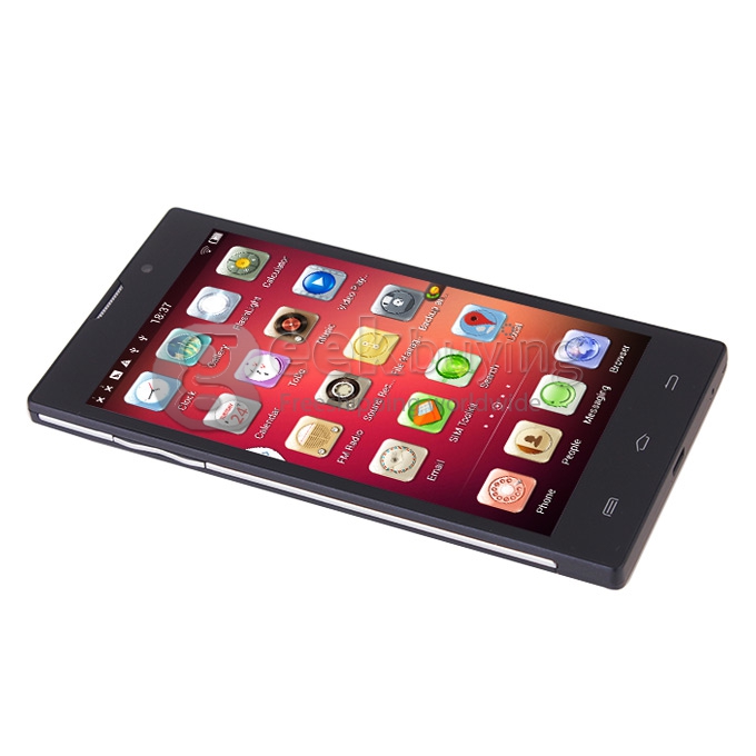 HD5000 MTK6582 Quad Core 1.3GHz 5.0 Inch Android 4.2 OS SmartPhone 1GB RAM 8GB ROM IPS HD Screen 10.0MP 3G/GPS/Air Gesture - Black