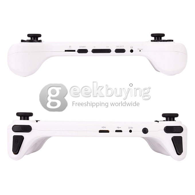 GPD G5A RK3188 Quad Core 5 Inch Android 4.2 OS Tablet PC 1GB RAM 8GB ROM Capacitive Touch Screen GamePad Android Game Tablet/Android Game Console/Handheld Console/Game Console Player White