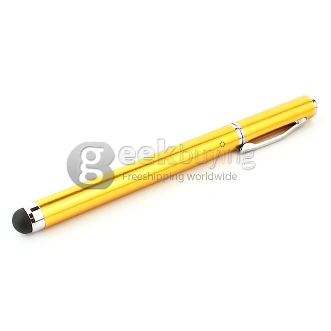 Capacitive Touch Screen Stylus Pen for Tablet PC & Mobile Phone - Orange