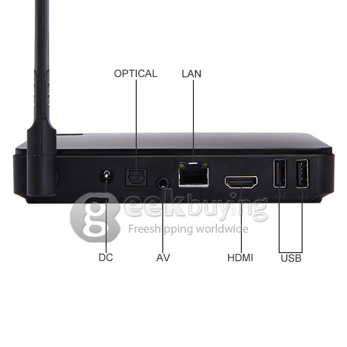 E8 Amlogic S802 Quad Core 2.0GHz Android 4.4 Mini TV BOX HDMI HDD Player 2G/8G 2.4/5G WIFI Support 4K2K Bluetooth 4.0 3G