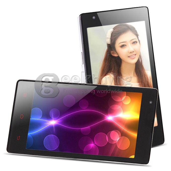 HTM M1 MTK6572 Dual Core 1.3GHz 4.7 Inch Android 4.2 OS Smartphone 512MB RAM 4G ROM 3G/GPS with Free leather Case - White