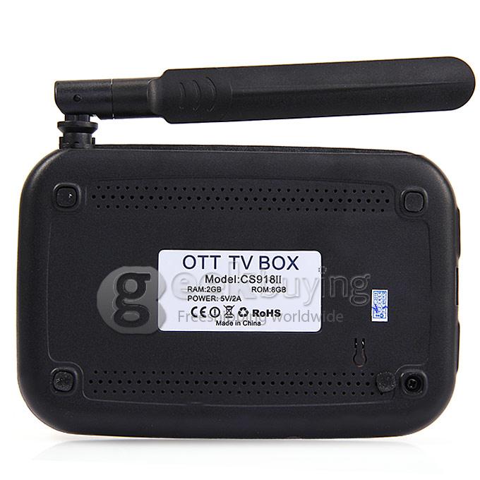 CS918II RK3288 Quad Core 1.8GHz Android 4.4 Mini TV BOX 2G/8G Dual Band 2.4/5G WIFI XBMC KODI Bluetooth 4.0 DLNA OTG - Blue