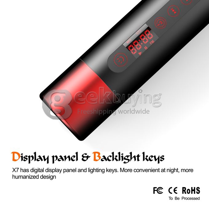 [HK Stock] X7 Multi-function Cree XPE-R3 LED 350LM 5-Mode Flashlight / Bicycle Lamp / Sport Speakers / MP3 Player / FM Radio Waterproof with Bike Holder