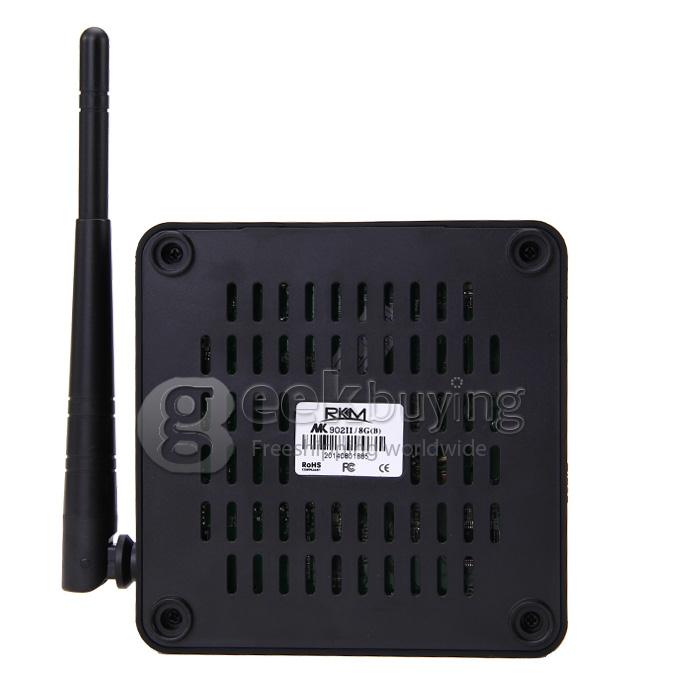 RKM MK902II RK3288 1.8GHz Android 4.4 Mini TV Box HDMI HDD Player 1.8GHZ 2G/8G Dual Band 2.4/5G WIFI Bluetooth XBMC DLNA - Black
