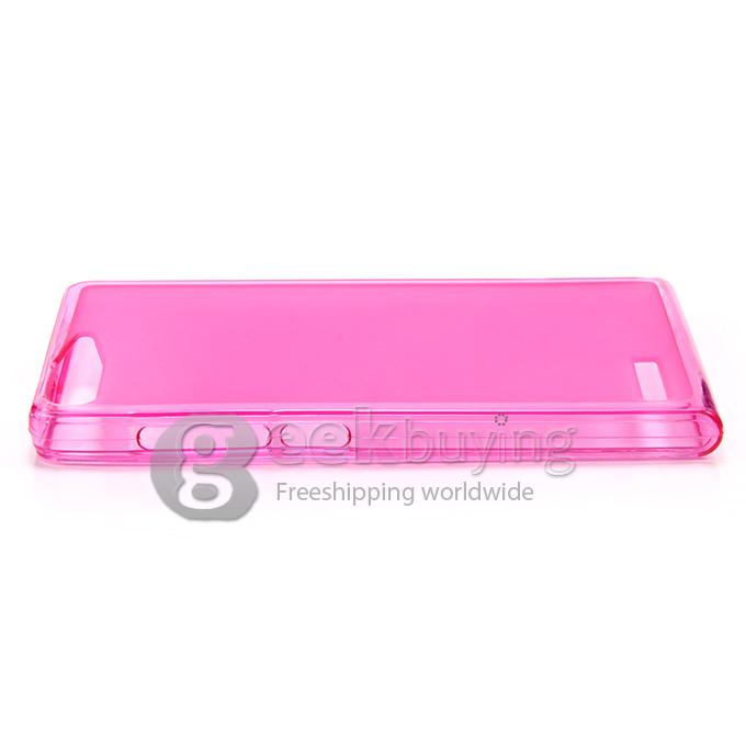 High Quality Protective Silica Gel Case for HUAWEI G6 P6 mini - Pink