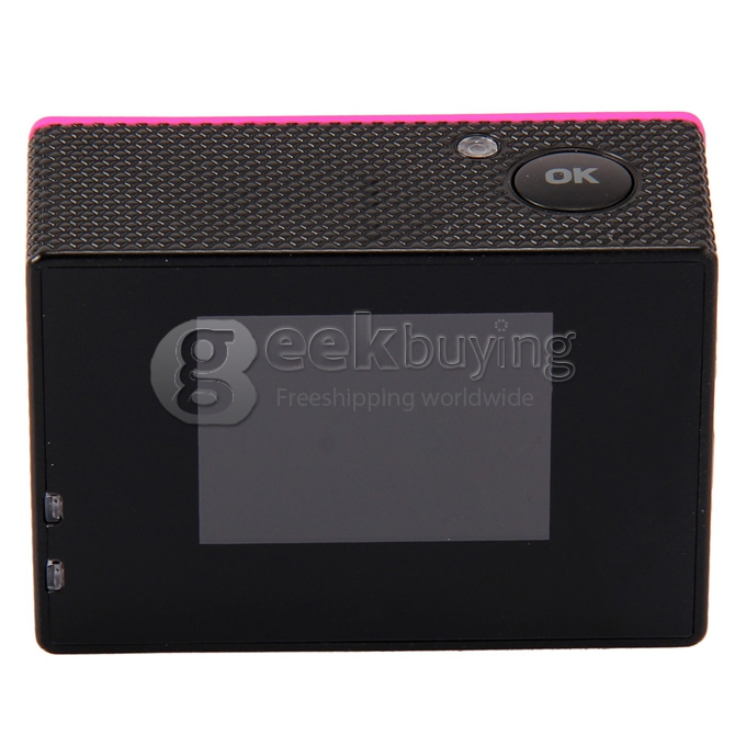 SJCAM Original SJ4000 WiFi Action Camera Novatek 12MP 1080P H.264 1.5 Inch 170 Degrees Wide Angle Lens Diving HD Camcorder Car DVR support AV out - Pink