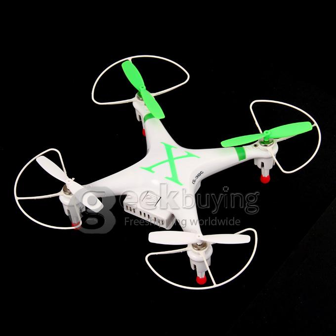 Cheerson CX-30C 4CH RC Quadcopter 6 Axis Gyro 0.3MP Camera LED Lights 360 Rotating Remote Control RTF - Green