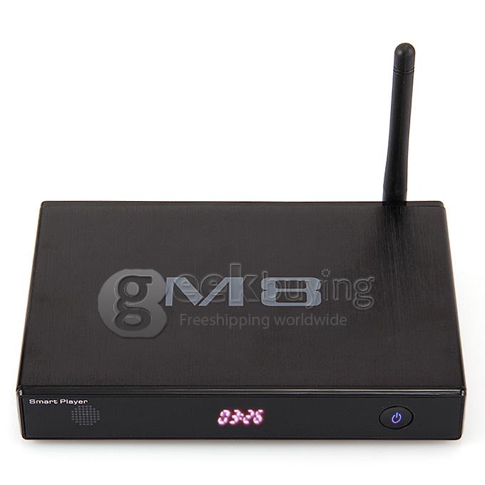 ZD M8 Amlogic S802 2.0GHz Android 4.4 UHD 4K TV BOX HDMI HDD Player 2G/8G Clock Display 2.4/5G WIFI Bluetooth Miracast OTA -Black