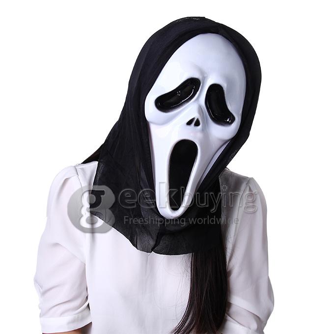 Halloween Themed Trick Toy Devil Mask Horror Props Scream Mask for Fancy Ball or Parties