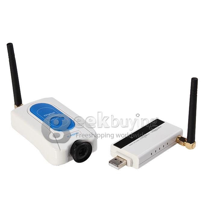 W213DE1 2.4GHz Digital Wireless Security Kit Four Channel Available Monitoring