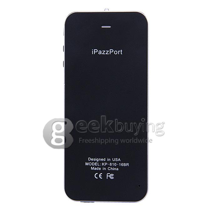 iPazzPort KP-810-16BR Chargeable Wireless Bluetooth Handheld Keyboard Teclado for iPhone Apple Fire TV Smartphone