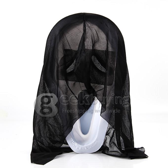 Halloween Themed Trick Toy Devil Mask Horror Props Scream Mask for Fancy Ball or Parties