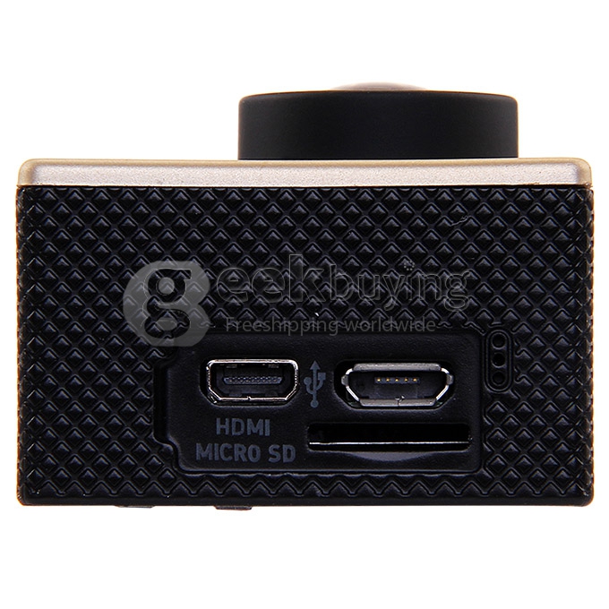 SJCAM Original SJ4000 WiFi Action Camera Novatek 12MP 1080P H.264 1.5 Inch 170 Degrees Wide Angle Lens Diving HD Camcorder Car DVR support AV out - Golden