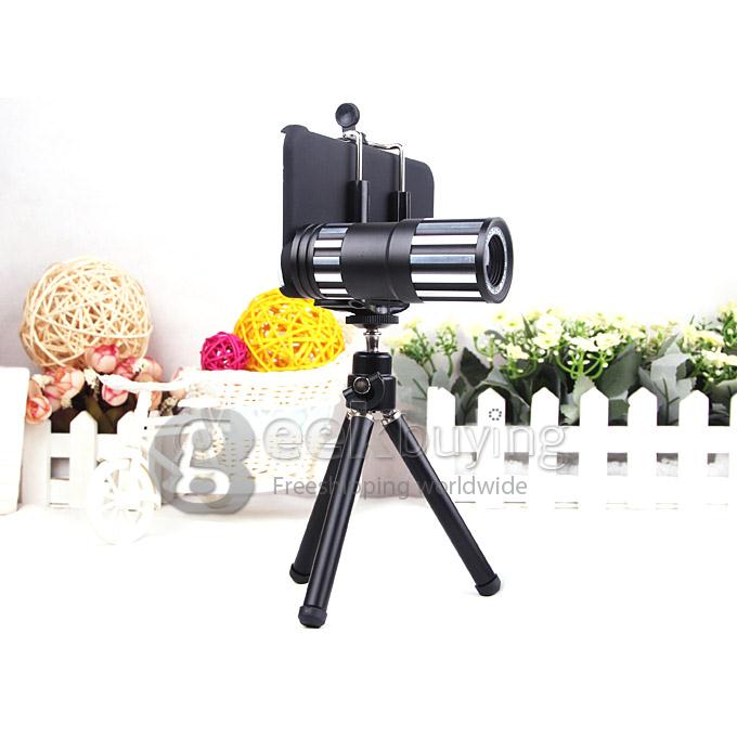 New Universal 12X Zoom Optical Lens Mobile Phone Telescope Camera For iPhone 6 4.7