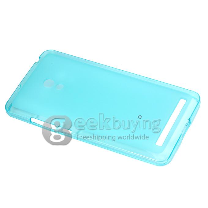 High Quality Soft Case Simple Designed TPU Cover Case for Zenfone 6 - Blue