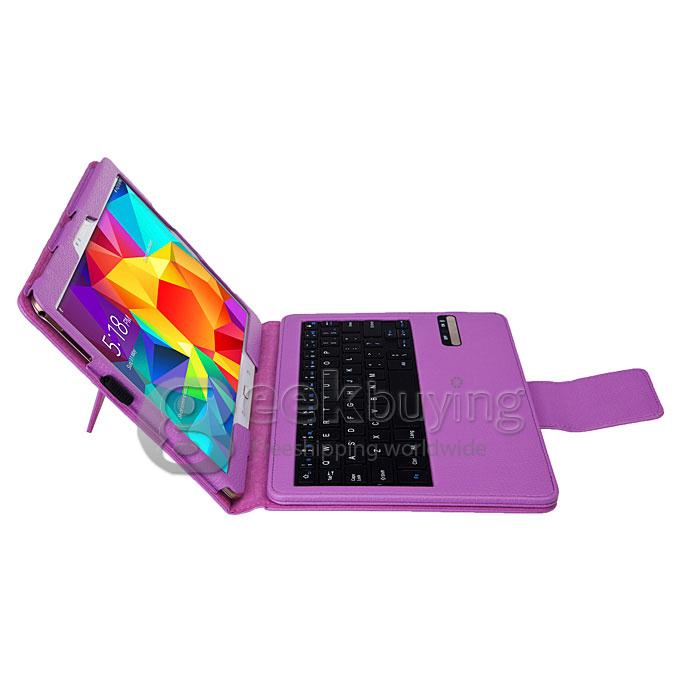 Removable Rechargeable Bluetooth Wireless Keyboard Case Cover For Samsung Galaxy Tab S 10.5