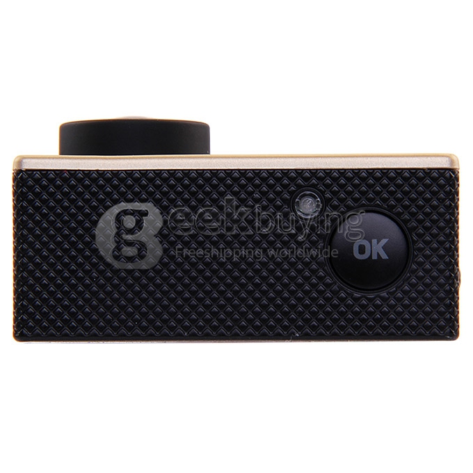 SJCAM Original SJ4000 WiFi Action Camera Novatek 12MP 1080P H.264 1.5 Inch 170 Degrees Wide Angle Lens Diving HD Camcorder Car DVR support AV out - Golden