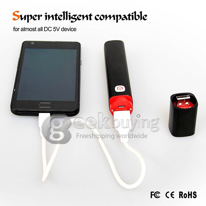CIGAR C3 The First Aluminum Power Bank Torch with Cree LED Glare Lighting & Replaceable Battery - Black