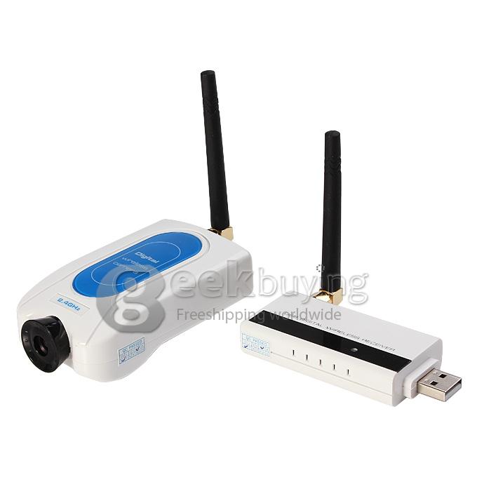 W213DE1 2.4GHz Digital Wireless Security Kit Four Channel Available Monitoring