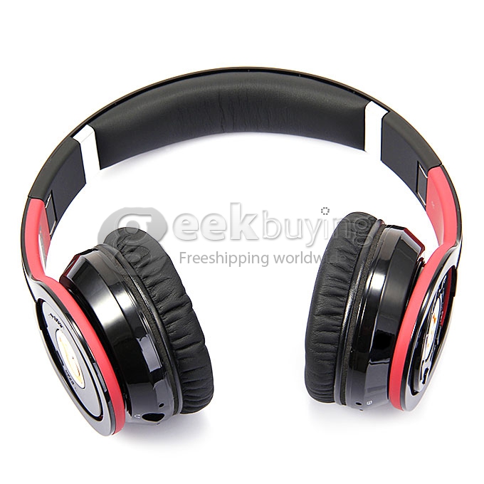 [HK Stock] Syllable G08 Folding Design Wireless Bluetooth V2.1 Stereo Headphones with Mic Black