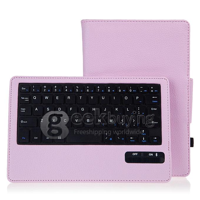 Removable Rechargeable Wireless Bluetooth Keyboard Case Cover For Samsung Galaxy Tab S 8.4