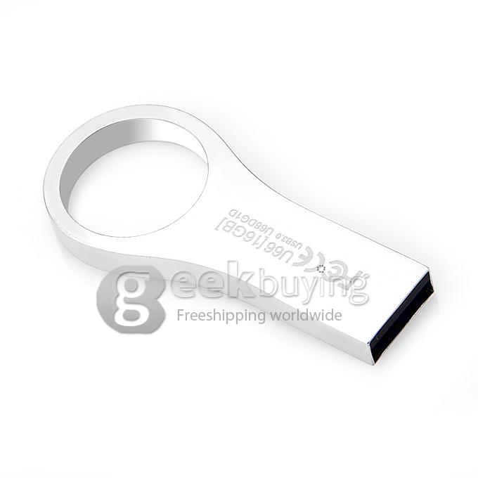 Eaget U66 16GB USB 3.0 Super Speed USB Flash Drive U Disk USB Memory Stick USB Pen Drive - Silver