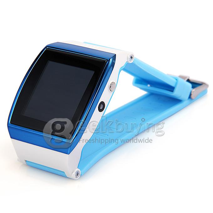 1.55'LED U8 Pro Bluetooth Watch Touch Screen Smart Watch Phone for Android iPhone -Blue