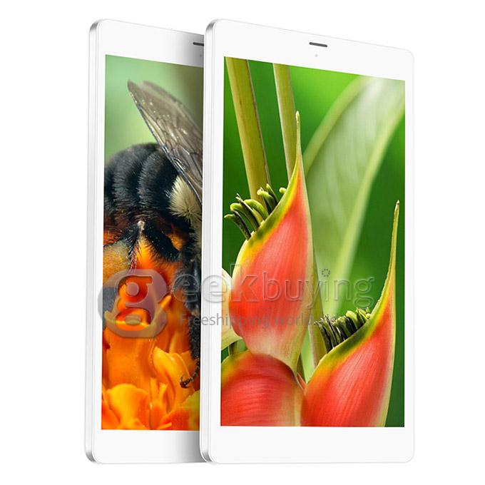 CHUWI VX8 3G Intel Z3735G Quad Core 8.0 Inch Tablet PC Android 4.4 OS 1280*800 IPS Screen 1GB ROM 16GB RAM Ultra-Slim - White