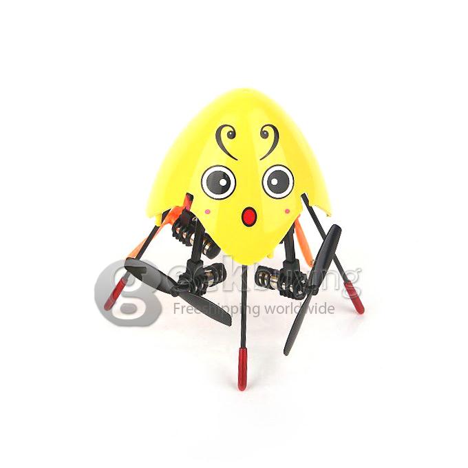 Cheerson 2.4GHz 4-Channel RC Flying Egg 3D Eversion 6-axis Gyroscope Quadcopter - Black & Yellow