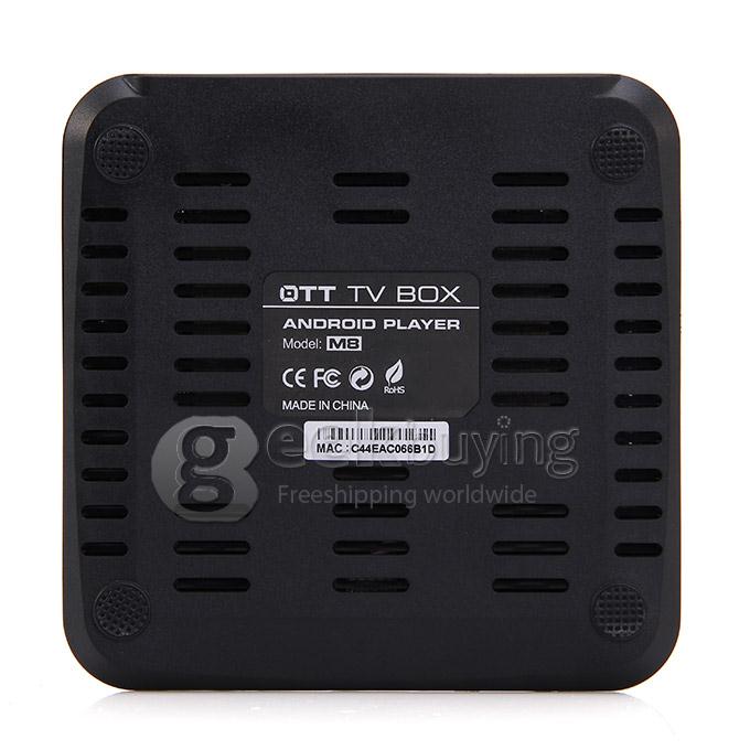 CM8 Amlogic S802 Quad Core 2.0 GHz Android 4.4 HD 4K Mini TV BOX HDMI HDD Player 2G/8G Dual Band 2.4G/5G WIFI BT4.0 XBMC Optical - Black