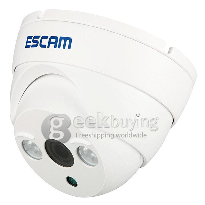 ESCAM QD530 HD 720P P2P ET Type Dome IP Camera ONIVF Smart Phone View 2 Array IR Nightvision