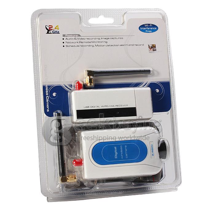 W213DE1 2.4GHz Digital Wireless Security Kit Four Channel Available Monitoring