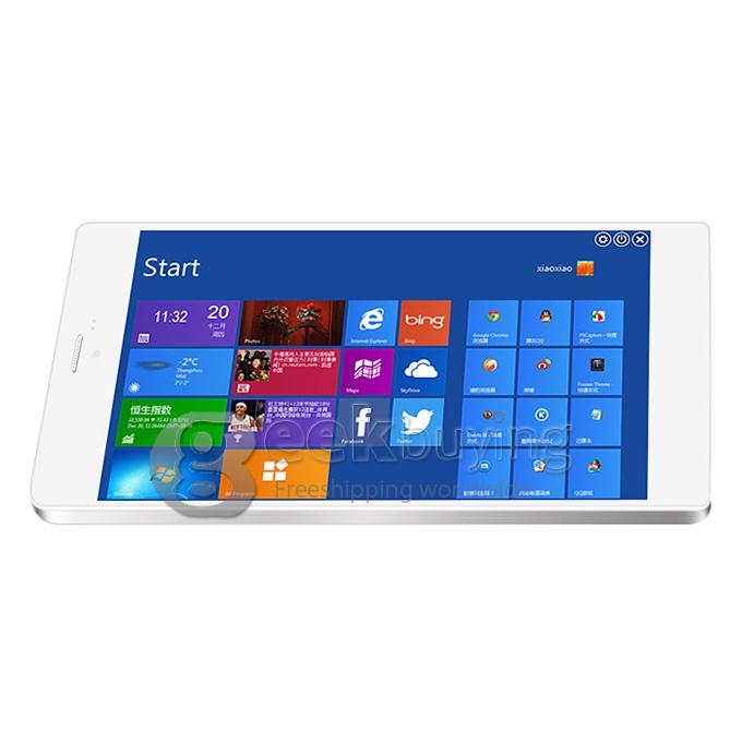 CHUWI VX8 3G Intel Z3735G Quad Core 8.0 Inch Tablet PC Android 4.4 OS 1280*800 IPS Screen 1GB ROM 16GB RAM Ultra-Slim - White