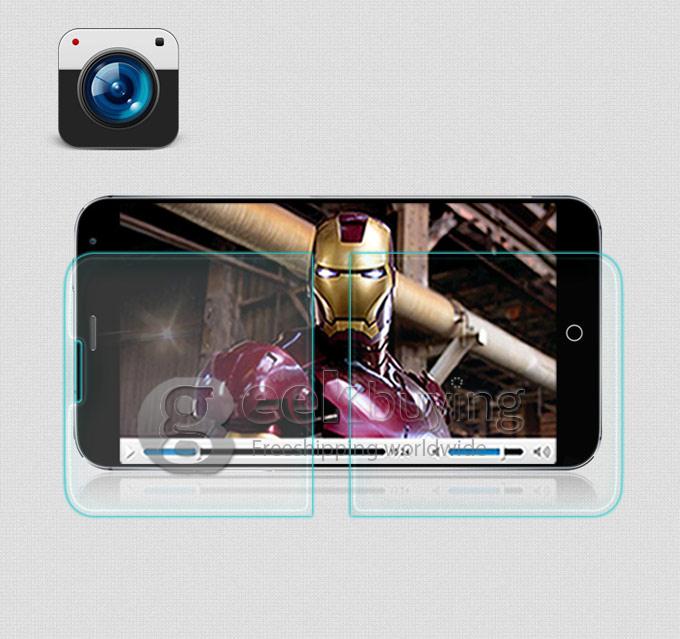 NILLKIN Amazing H+ Toughened Glass Membrane Screen Protector Film Arc Edge for MEIZU MX4 