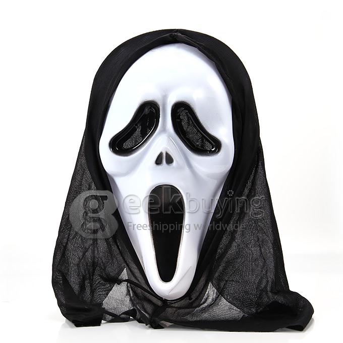 Halloween Themed Trick Toy Devil Mask Horror Props Scream Mask for Fancy Ball or Parties