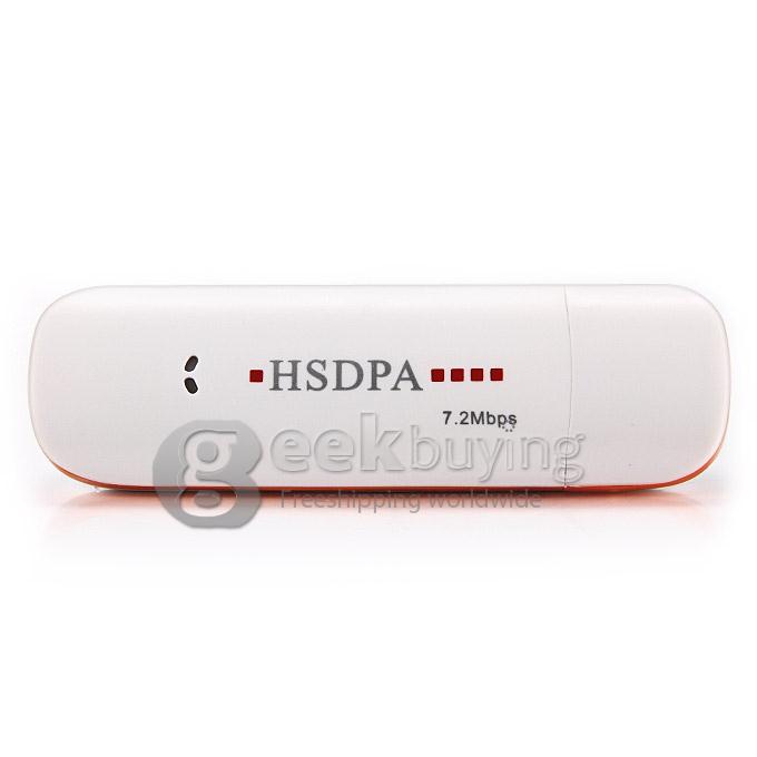 HSDPA 7.2Mbps USB 2.0 Stick 3G Wireless Adapter Dongle Data Card
