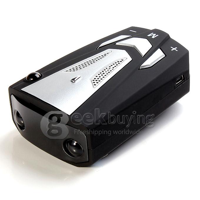 Universal 360 Degrees Full-band Scanning Radar Detector English Speaking Laser Detector for Car Vehicle 