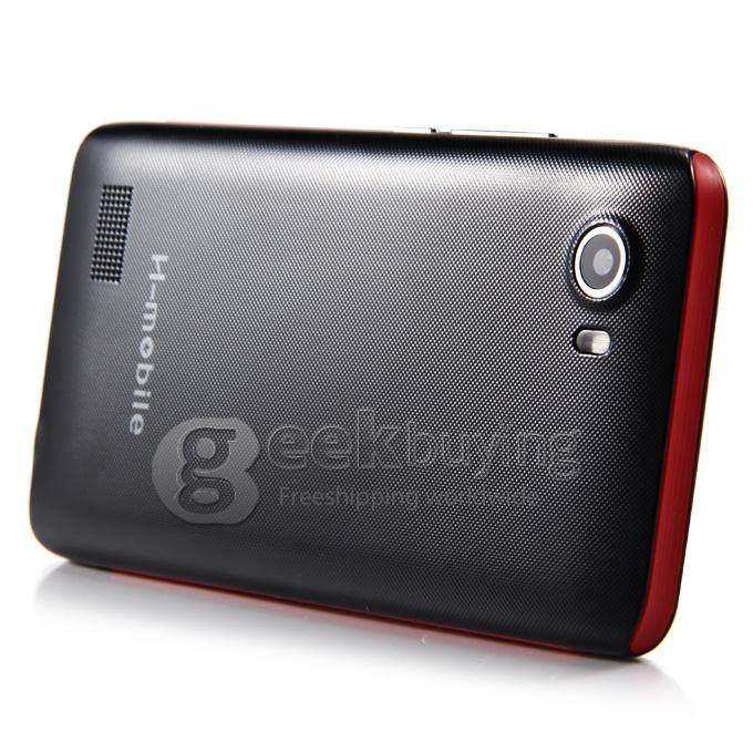 H-mobile F2 MTK6572 Dual Core 1.0GHz 4.0 Inch Smartphone 2.0MP Android 4.2 OS Bluetooth WIFI - Black