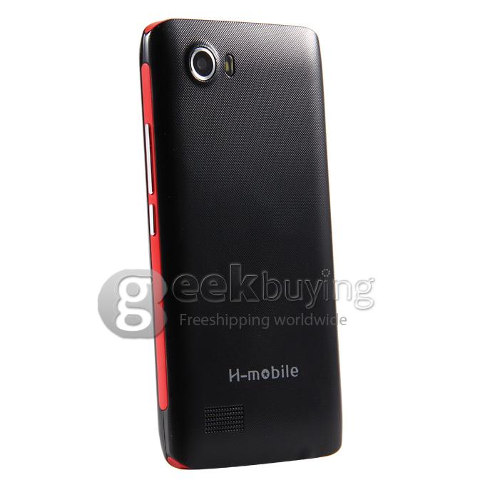 H-mobile F2 MTK6572 Dual Core 1.0GHz 4.0 Inch Smartphone 2.0MP Android 4.2 OS Bluetooth WIFI - Black