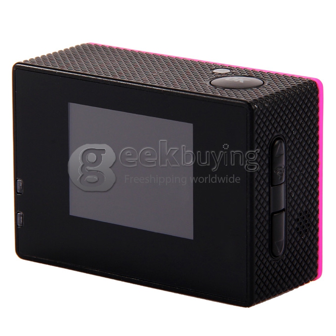 SJCAM Original SJ4000 WiFi Action Camera Novatek 12MP 1080P H.264 1.5 Inch 170 Degrees Wide Angle Lens Diving HD Camcorder Car DVR support AV out - Pink