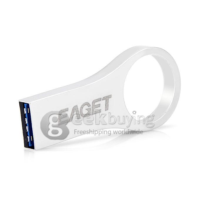 Eaget U66 16GB USB 3.0 Super Speed USB Flash Drive U Disk USB Memory Stick USB Pen Drive - Silver